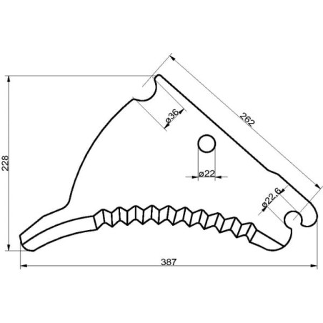 Rundballenmesser D.F./Vicon - SM09648