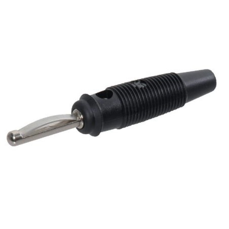 Bananenstecker 4mm schwarz - SML4ZN