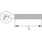 Eye bolt galvanised M8x40 - SO084E Eye bolt galvanised M8x40 - SO084E