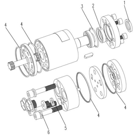 Dichtungssatz SMM Kramp - SMM9SEALKR