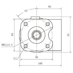 Orbital steering unit 50cc Kramp - SOSPC50NONKR