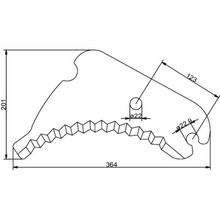 Rundballenmesser Welger - SM82210