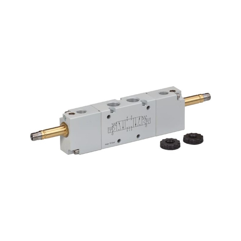Zawór elektrom. 5/3-dr.1/4 cali-PC - SOV53MS14PC