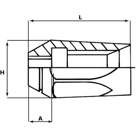 Reusable ferrule DN13 1/2 inch 1SN - SNT13