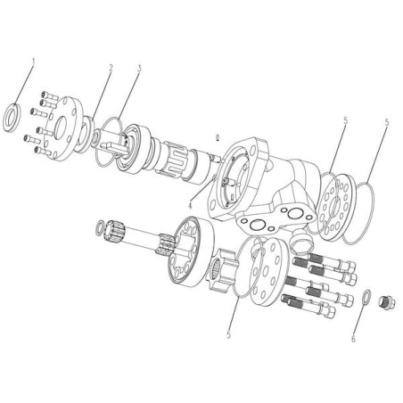Dichtungssatz SMP, 32 mm Kramp - SMP9SEAL32KR
