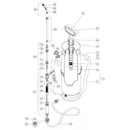 Drucksprühgerät 6L Kima 9 - SPM83808