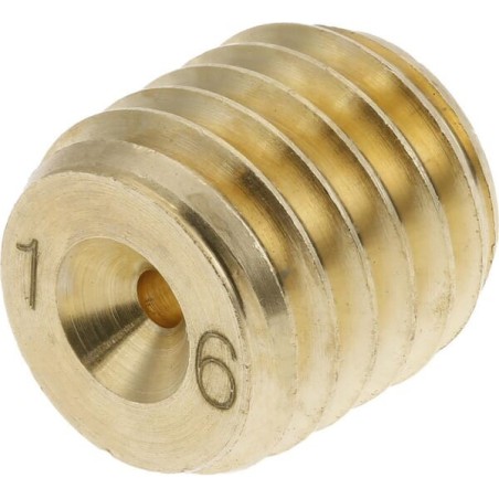 Throttle screw M10 diameter 1.6mm Br - SSM101216BR