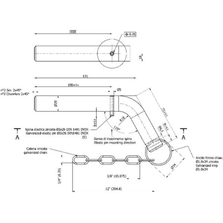 Bolt and chain - STR1000728Z