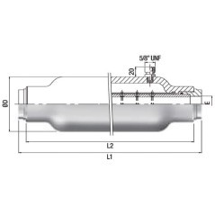 Pulsationsdämpfer SPM 15 - SPM