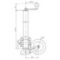 Wheel jack 200x60 - STR1626 Wheel jack 200x60 - STR1626