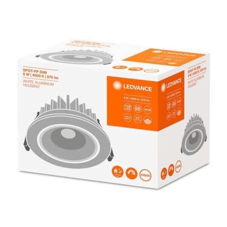 LED-Leuchte Spot 8W 840 - SPFP8940PSD65WT