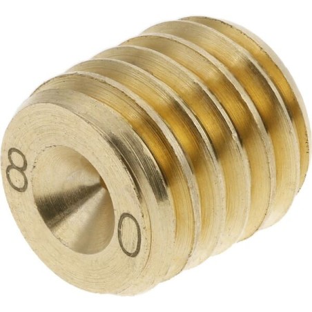 Throttle screw M10 diameter 0.8mm Br - SSM101208BR