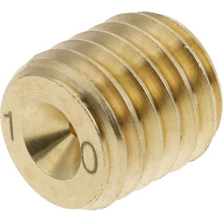 Blende M10 średnica 1,0 mm Messing - SSM101210BR