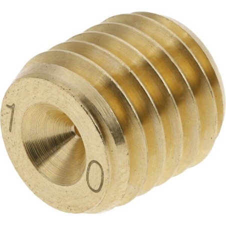 Throttle screw M12 diameter 1.0mm Br - SSM121210BR