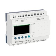 Przekaźnik modułowy Zelio Logic, 12V DC, 16 wejść, 10 wyjść - SR3B261JD