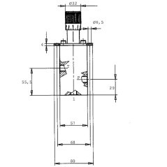 SV70B Walvoil, Servo-Fußpedale 