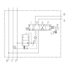 5/4 Valve SB23LS Left - SVA19145