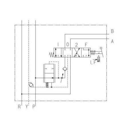 5/4 Valve SB23LS Left - SVA19145