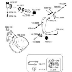 Nozzle with 2 gaskets - SU1020195