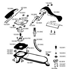 SU1020254 Suevia, Spare parts 