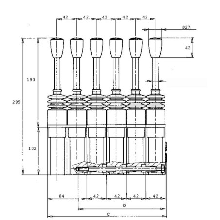 Servohebel SV 30/2 - SV302B01G