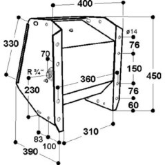 Drinking bowl model 500 - SU1300500