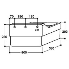 Futtertrog MOD. 211 - SU1600211