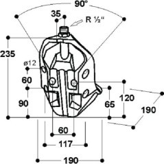 Drinking bowl 370 - SU1000370