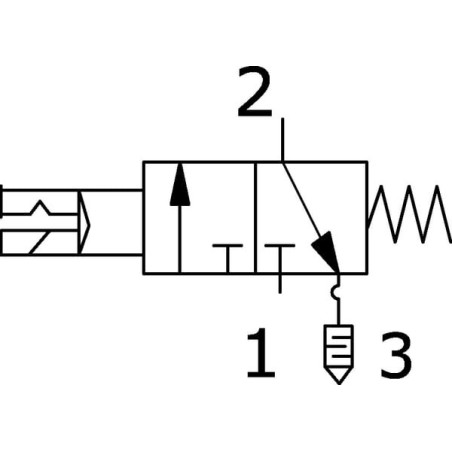 Ventil G 1/2 - SV3MG12I210PB2230