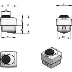 Tank Polyethylen 120 l - TA120PE
