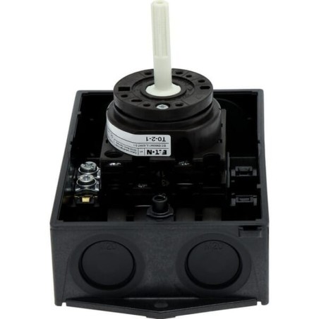 Rotary switch 3P, 20A, BK - T021I1SVBSW