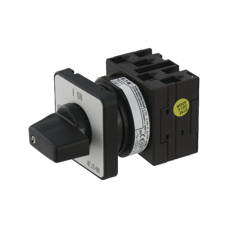 Main switch, 6.5kW, 20A, 3P - T021E