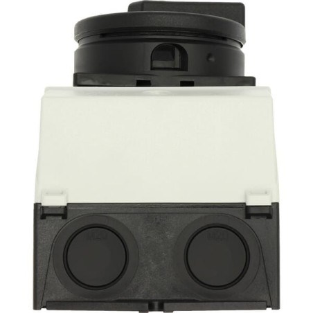 Rotary switch 2P, 20A, BK - T01102I1SVBSW