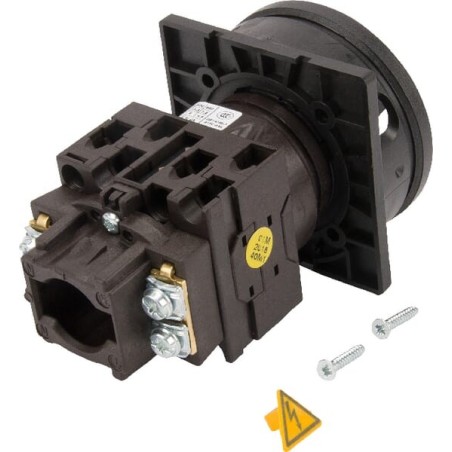 Rotary switch 3P, 20A, BK - T021EASVBSW