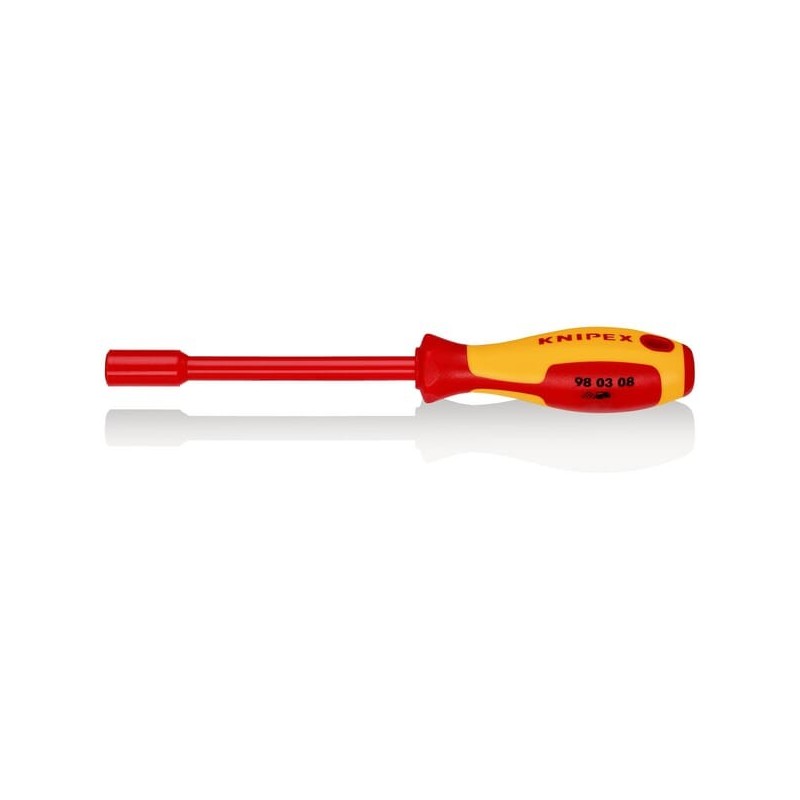 Socket wrench with screwdriver handle - TA980308