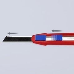 TA9010165BK Knipex, Segmentmesser 
