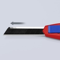 TA9010165BK Knipex, Noże segmentowe 