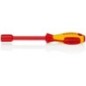 Socket wrench with screwdriver handle - TA980313