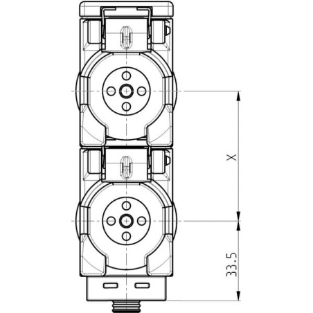 Ölauffangklappe 72mm - TARV272