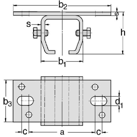 Deckenbefestigungsmuffe Gr. 3 - TB335730