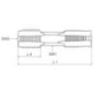 Double tap 30mm - TADS30 Double tap 30mm - TADS30