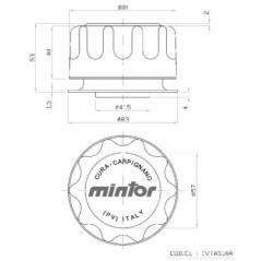Tank Filler Cap Cpl - TAL4080
