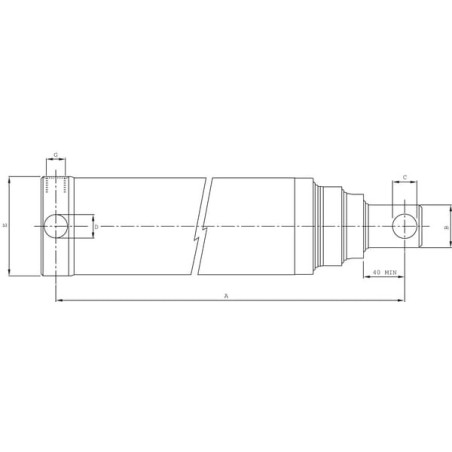 3 Stage Tipping Cylinder - TC31202032