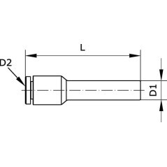 Reducing terminal plug - TER86P