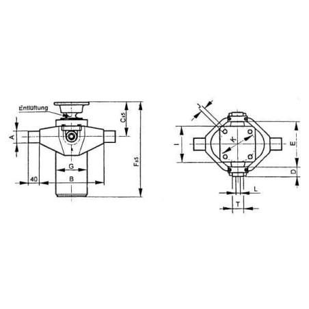 Telescopic cylinder 8T 3stage - TC6012WEB