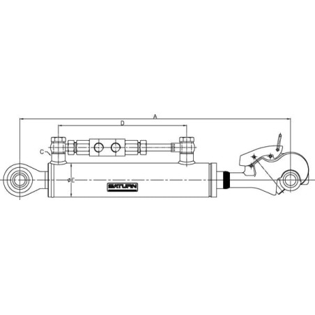 Hydr. Oberlenker Kat. 1/1 - TCVNN305020011