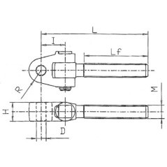 Knuckle spindle cat.3 CBM - TFS04DX