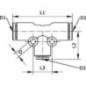 T-push-in connector reduce - TC464P