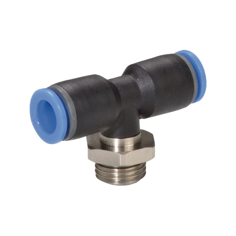 T-push-in fitting 4xM5 - TCSS4M5P