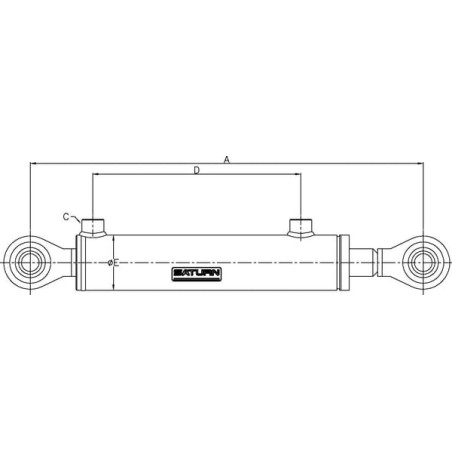 Hydr. Oberlenker Kat. 1/1 - TENNN305015011